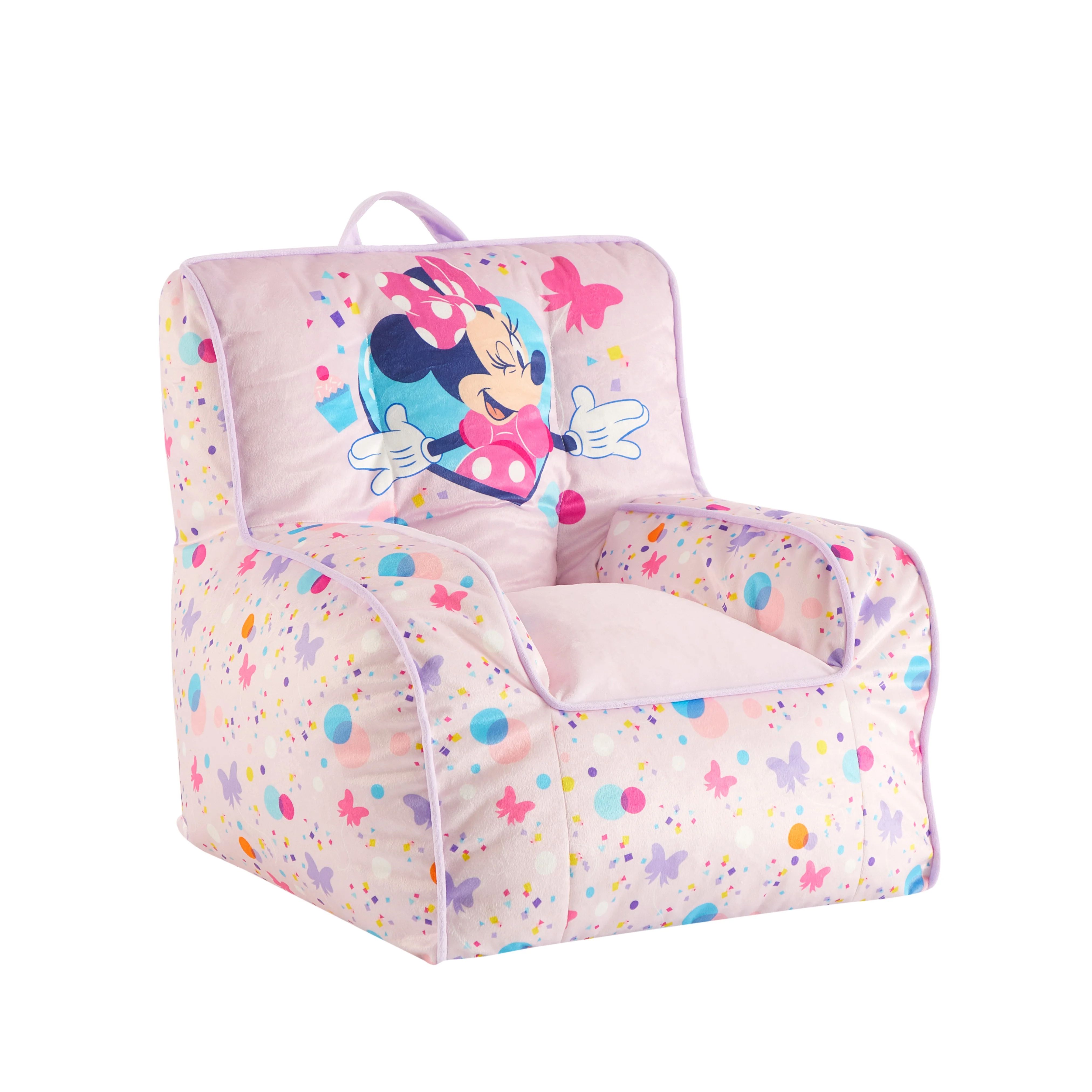 Disney Minnie Mouse Square Beanbag Chair - Walmart.com | Walmart (US)