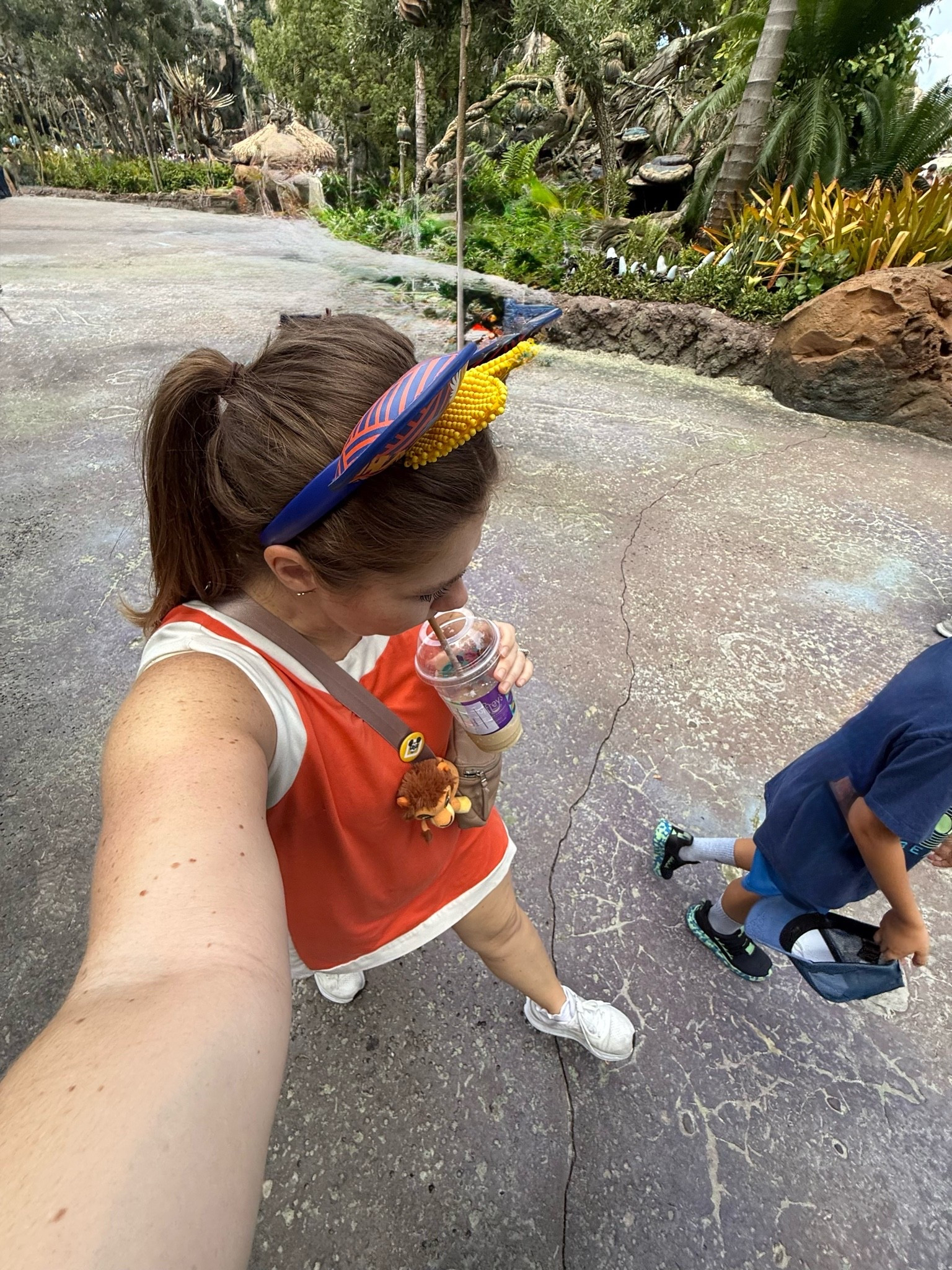 Sippin coffee at Animal Kingdom 🤎

#LTKootd #LTKdayinmylife #LTKActive
