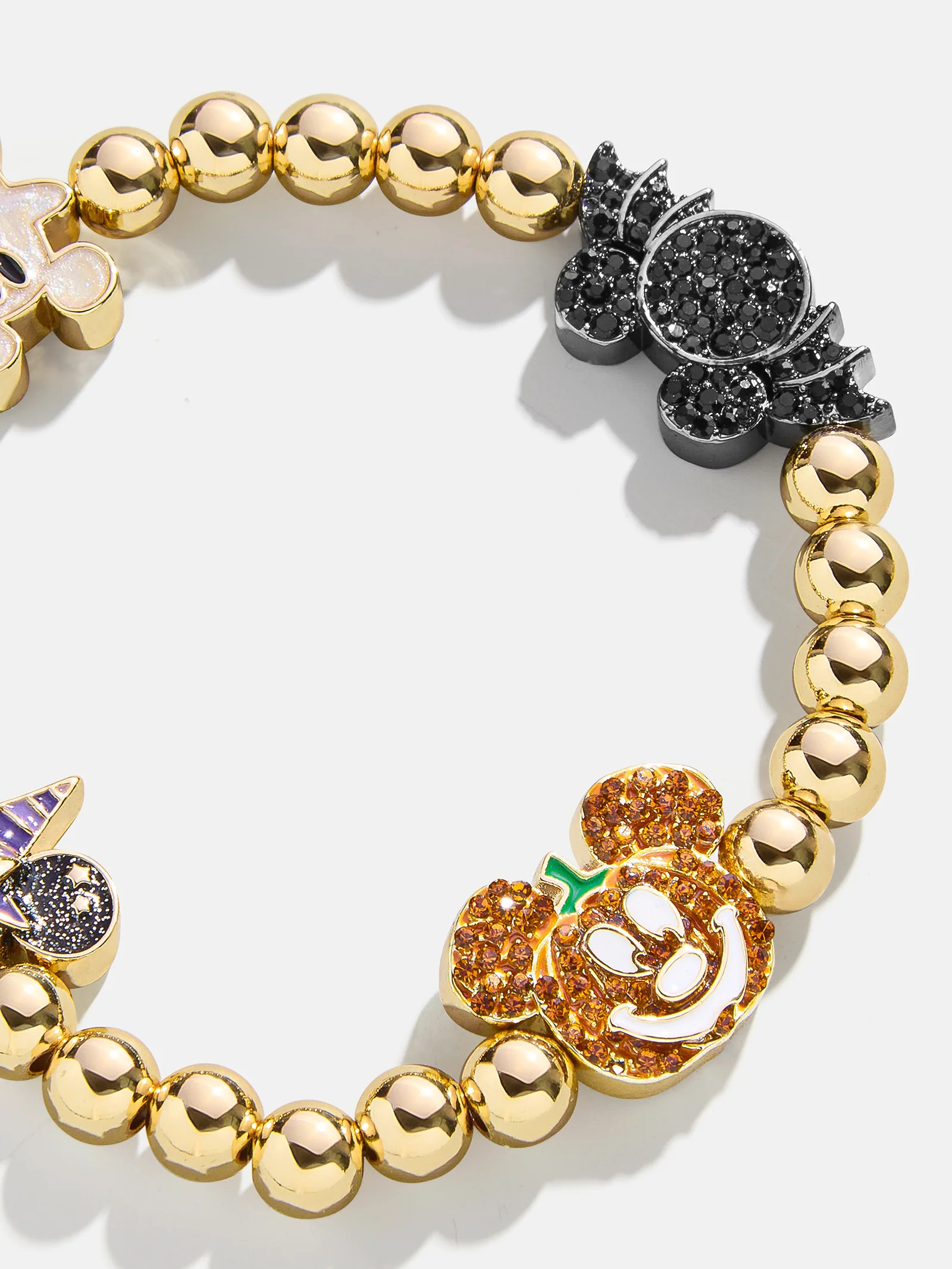 Mickey Mouse Disney Halloween Pisa Bracelet - Orange | BaubleBar (US)
