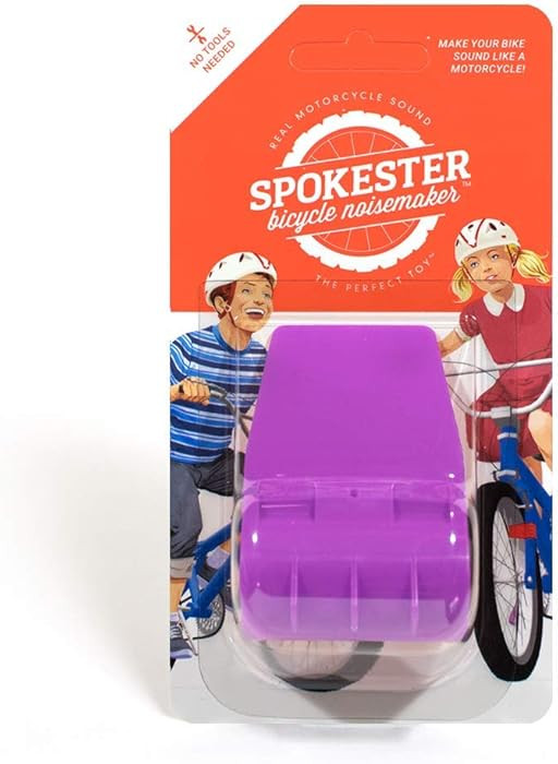 SPOKESTER Bicycle Noise Maker - Makes Your Bike Sound Like a Motorcycle | Amazon (US)