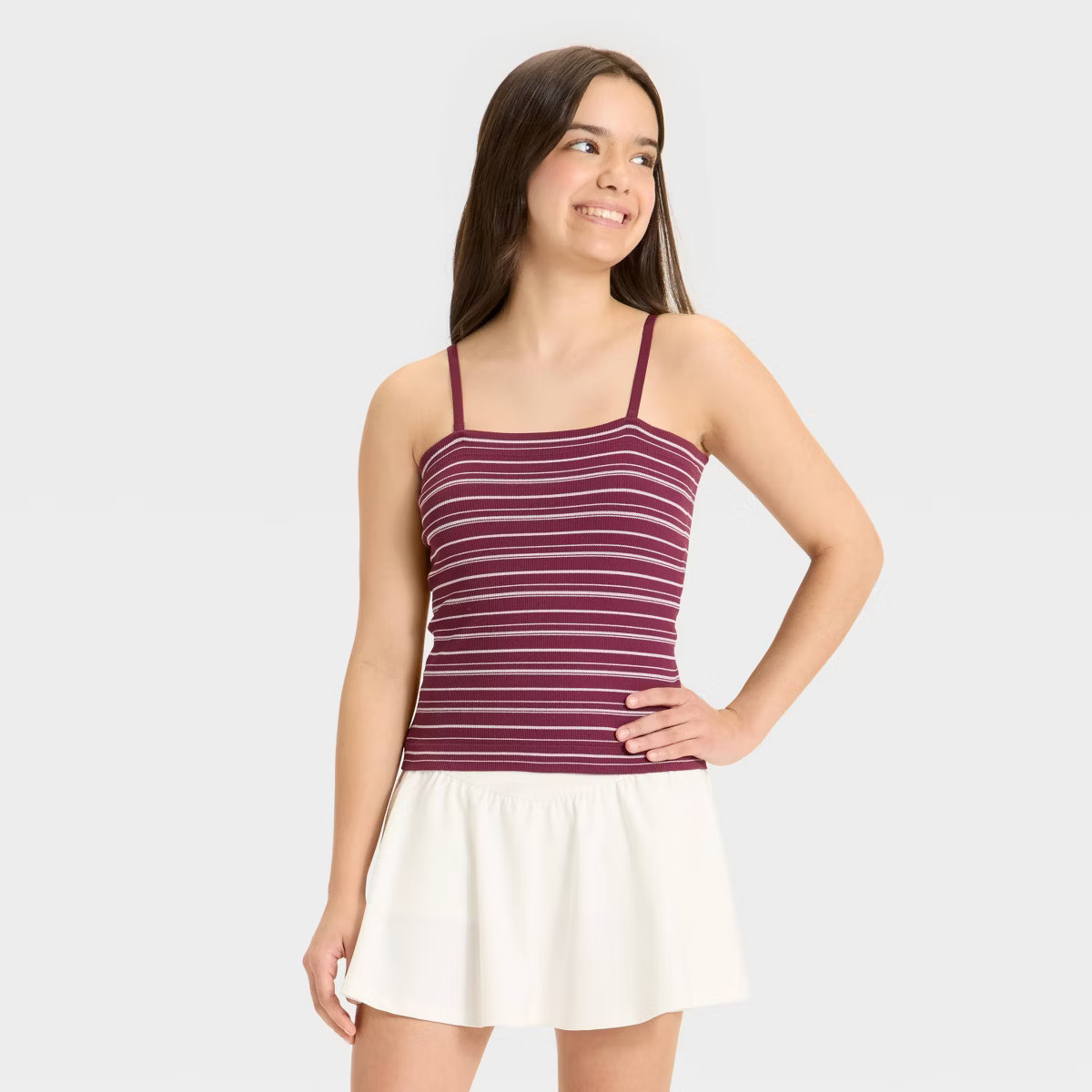 Girls' Striped Seamless Tube Top - art class™ | Target