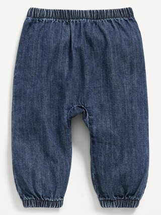 Pull-On Chambray Pants for Baby | Old Navy (US)