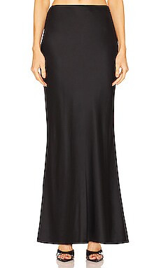 The Sei Bias Maxi Skirt in Black from Revolve.com | Revolve Clothing (Global)