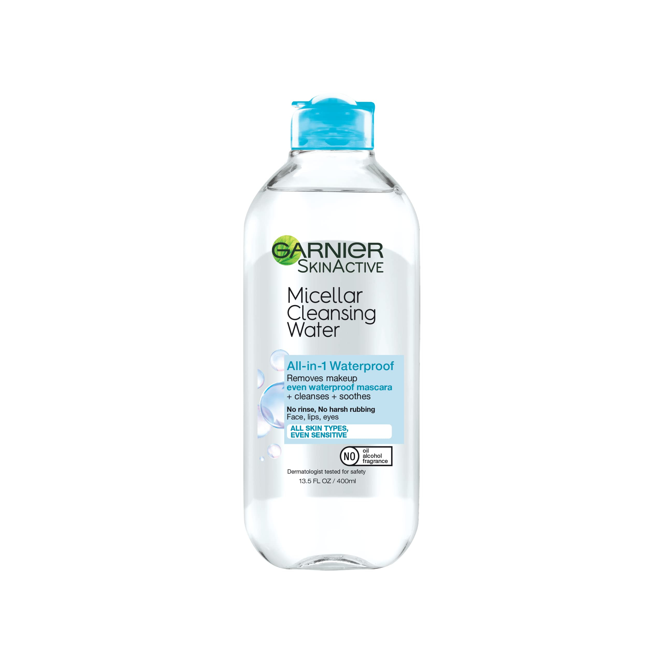 Garnier Micellar Water For Waterproof Makeup, Hydrating Facial Cleanser & Makeup Remover, Suitabl... | Amazon (US)