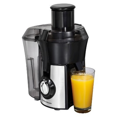 Hamilton Beach Big Mouth Pro Juice Extractor - Stainless 67608: Juicer Machine, 800W, Wide Feed Tube, Dishwasher-Safe Parts | Target