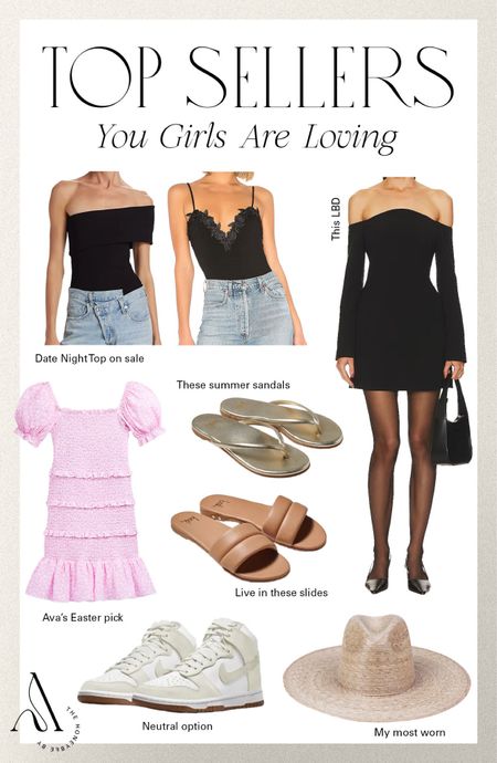 Tops sellers this week- this LBD, summer sandals, Ava’s tween dress and date night tops 

#LTKfindsunder100 #LTKfindsunder50 #LTKstyletip