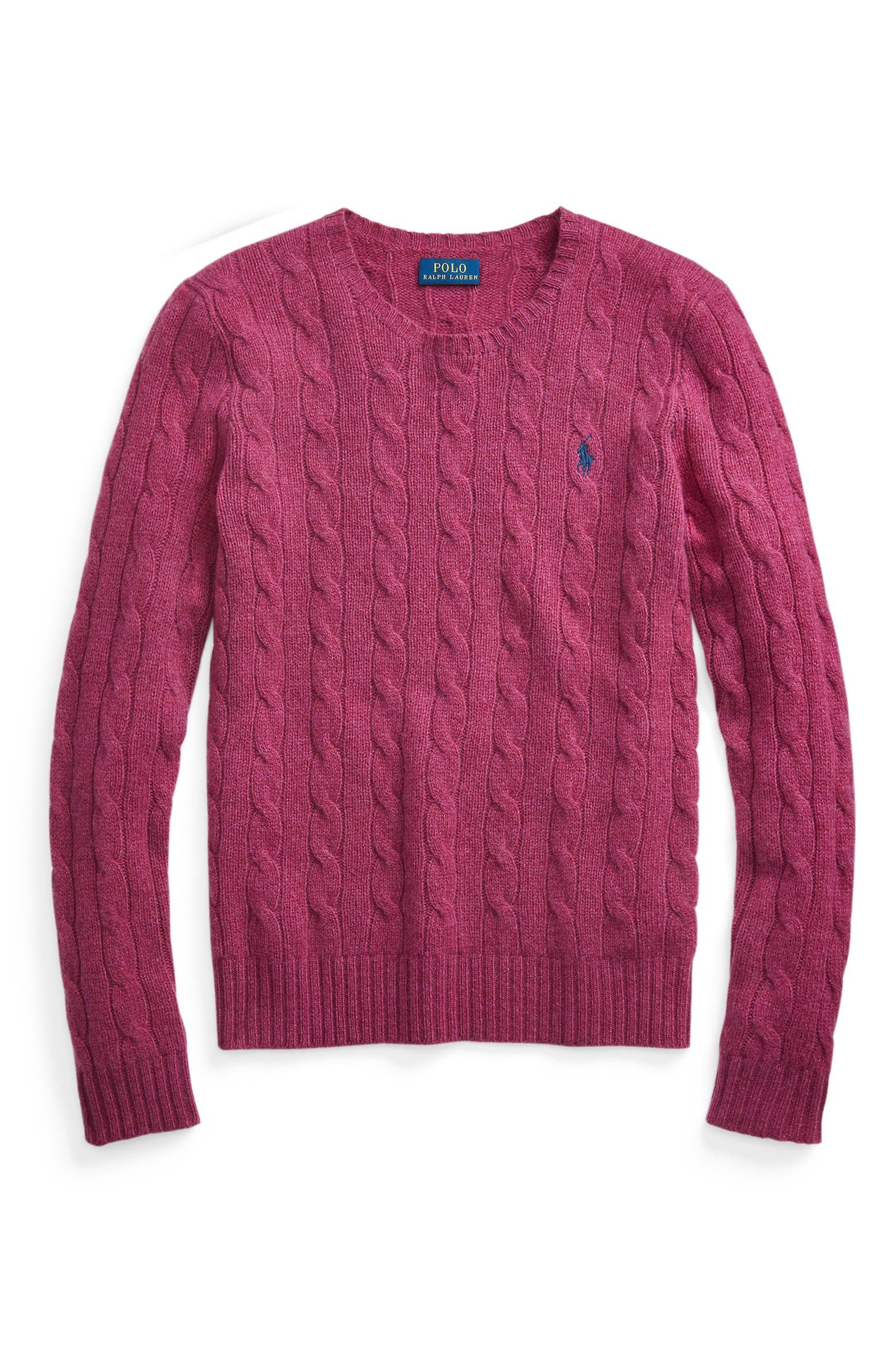 Polo Ralph Lauren Julianna Wool & Cashmere Cable Sweater | Nordstrom | Nordstrom
