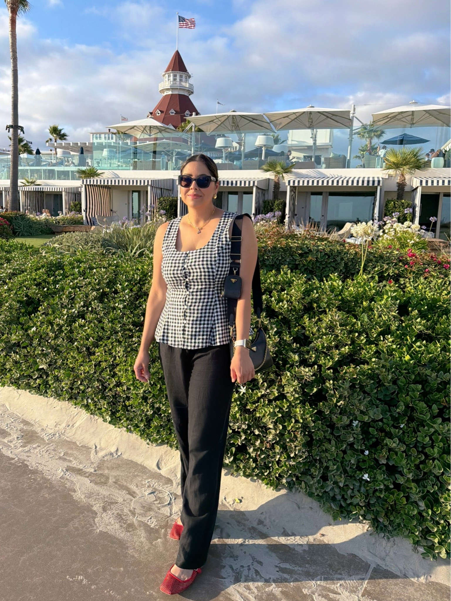 Chic Summer Outfit with gingham peplum top and linen blend wide leg trousers

#LTKOver40 #LTKootd #LTKMidsize