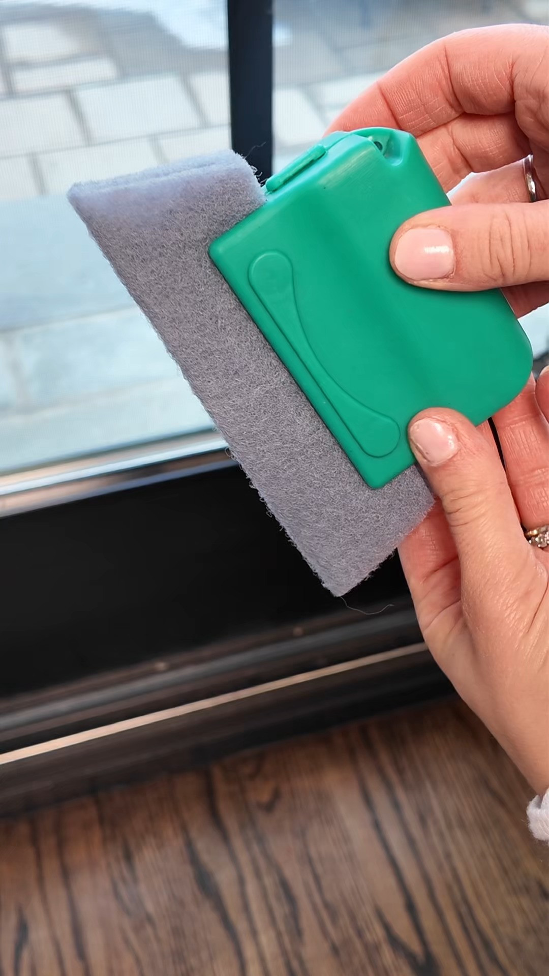 First up on my Spring Cleaning list 🙈 you guys don’t judge me🤣 this was all the dirt behind my sliding door and I was horrified. This little gadget easily cleans those tiny spaces!
 

 #LTKHome