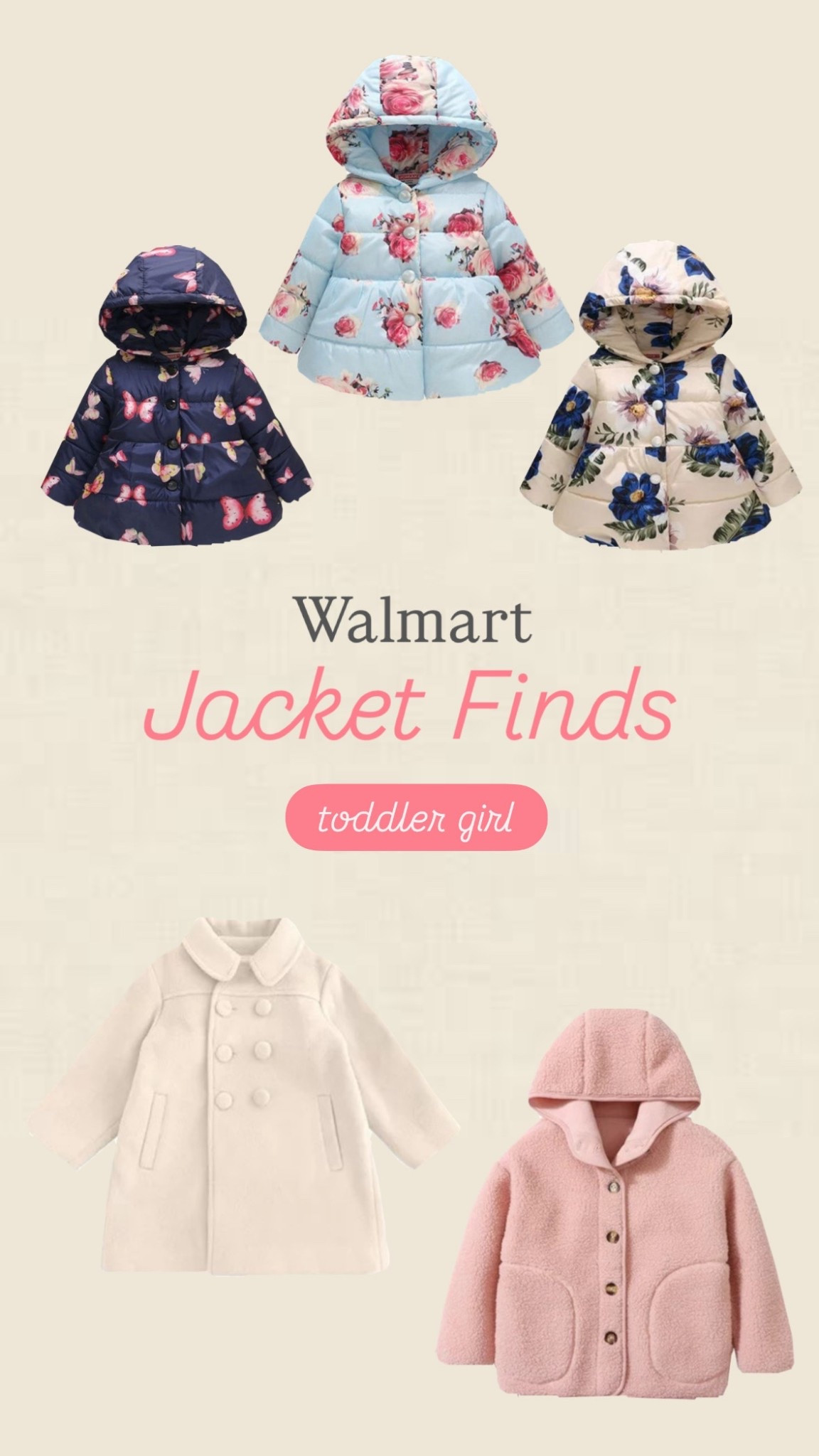 All priced under $25!🩷 
These adorable finds are the perfect jackets to style and transition your little girl from fall to winter coat weather! 

#LTKGirls #LTKMom #WinterJacket #WinterCoat #ForHer #Girls #GirlsJacket #ToddlerFashion #Winter #WinterFashion #WinterCoat #ForToddlers #GirlMom

#LTKBaby #LTKKids #LTKSaleAlert