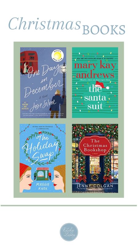 A few Christmas book recommendations for those looking for lighthearted, easy reads during the holidays #amazonfinds #holidayreads #toberead

#LTKHoliday #LTKSeasonal #LTKfamily