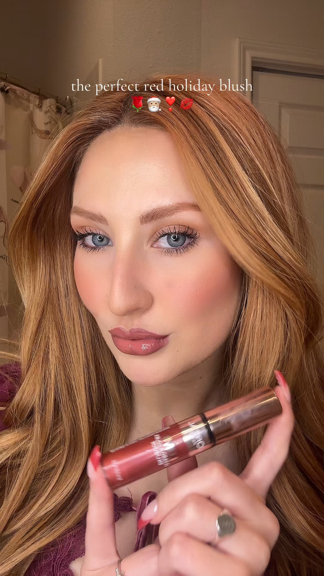 Red blush is THAT GIRL obsessed with this drugstore liquid blush❣️ #redblush #drugstoremakeup #berryblush

#LTKBeauty #LTKHoliday #LTKSeasonal