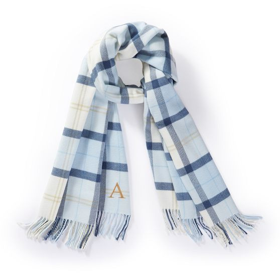 Italian Plaid Blanket Scarf | Mark and Graham