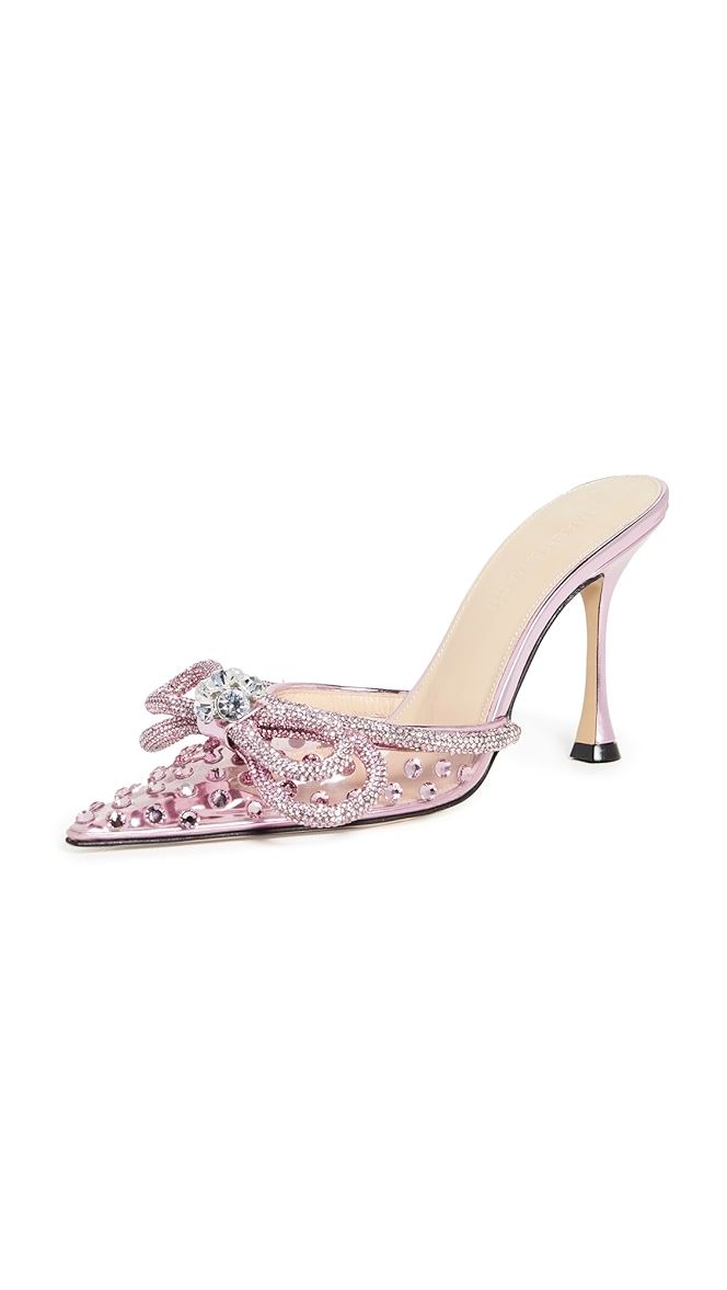 Double Bow Crystallized Mules | Shopbop