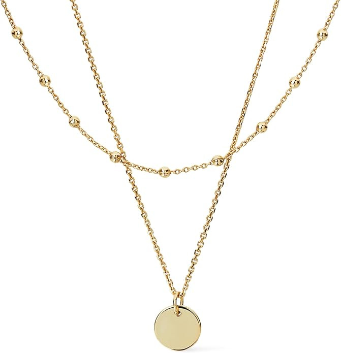 Ana Luisa Layered Necklaces for Women - Chic 14K Gold Plated Chains with Two Separate Necklaces f... | Amazon (US)