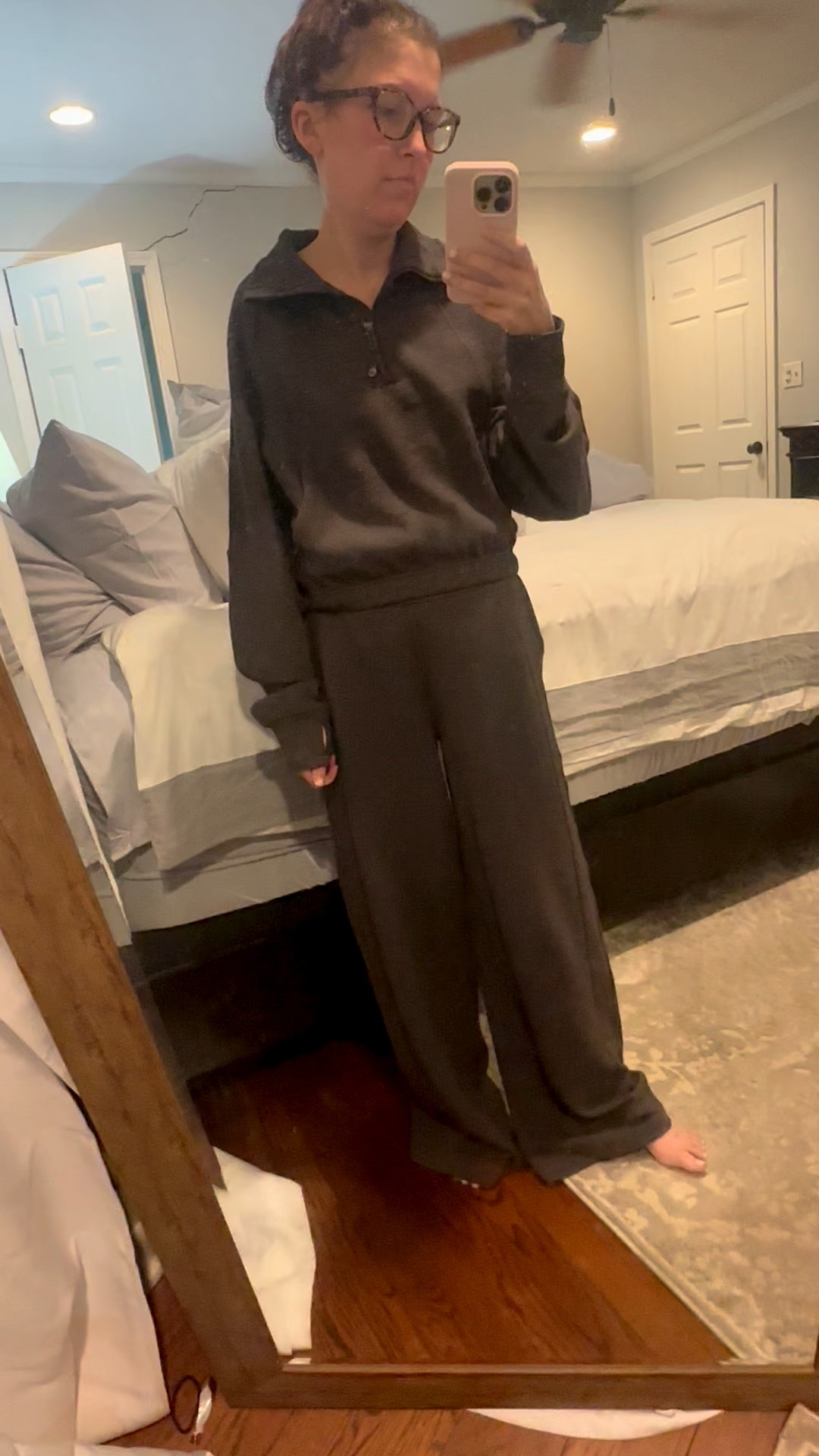 Same set, different day!  Lululemon’s Scuba Waffle Knit will be a fall staple! 