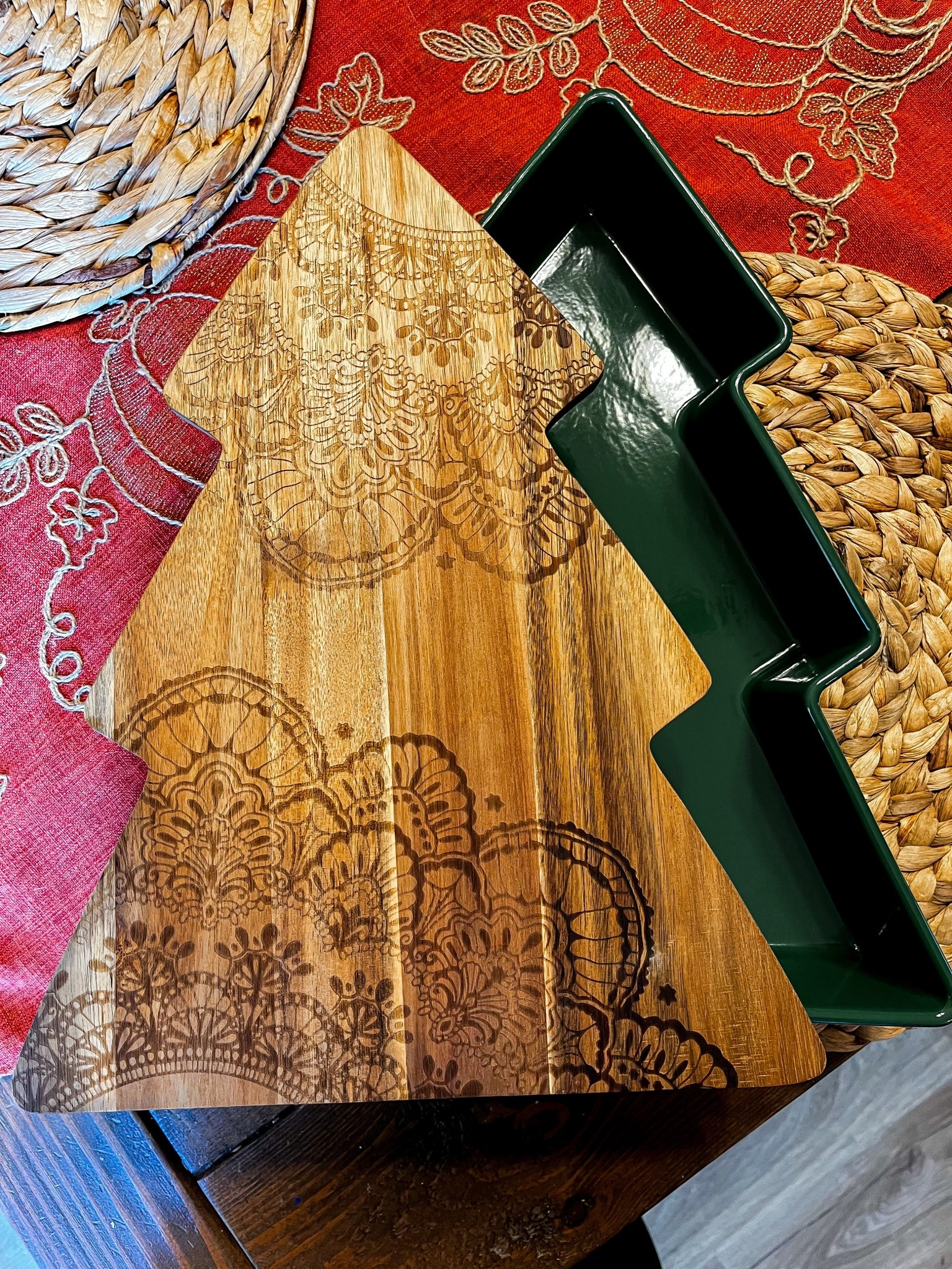 Christmas tree baking dish 
🤩🌲🎄

#LTKHome #LTKFindsUnder100 #LTKHoliday