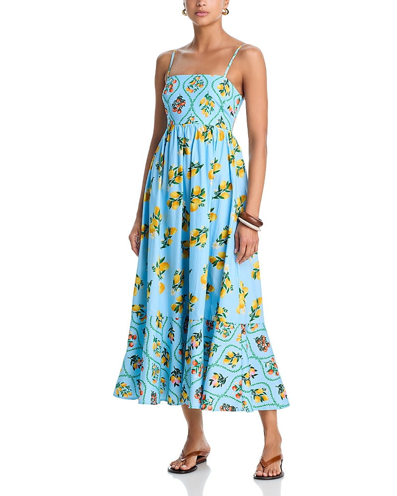 Aqua Lemon Flower Maxi Dress - Exclusive | Bloomingdale's (US)
