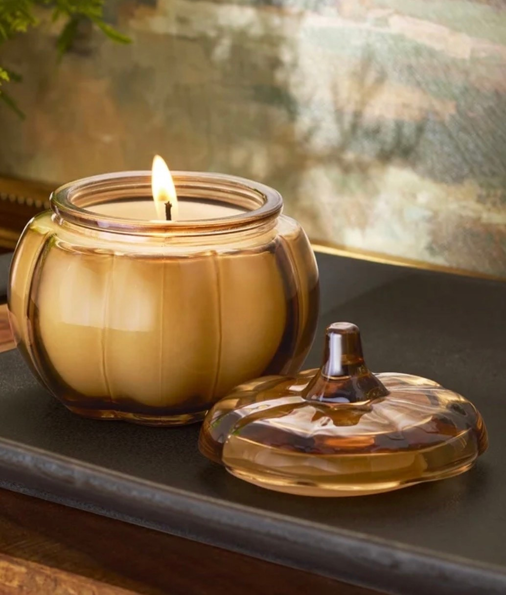 Better Homes & Gardens Pumpkin Snickerdoodle Candle 🎃🍪

This little pumpkin candle is giving all the cozy fall vibes! 🍂 The adorable pumpkin-shaped glass jar looks so pretty styled on a coffee table, kitchen counter, entryway, or bookshelf, and the warm Pumpkin Snickerdoodle scent makes your home feel instantly inviting. At under $5, it’s an easy and affordable way to add a touch of autumn charm to your home. 🤎✨

Fall home decor, pumpkin candle, Better Homes & Gardens candle, Walmart fall finds, cozy home essentials, affordable fall decor, pumpkin kitchen decor, autumn decorating, seasonal home accents, coffee table styling, entryway decor, cozy candle, fall hostess gift, pumpkin spice home decor.

#LTKSeasonal #LTKHome #LTKmomlife