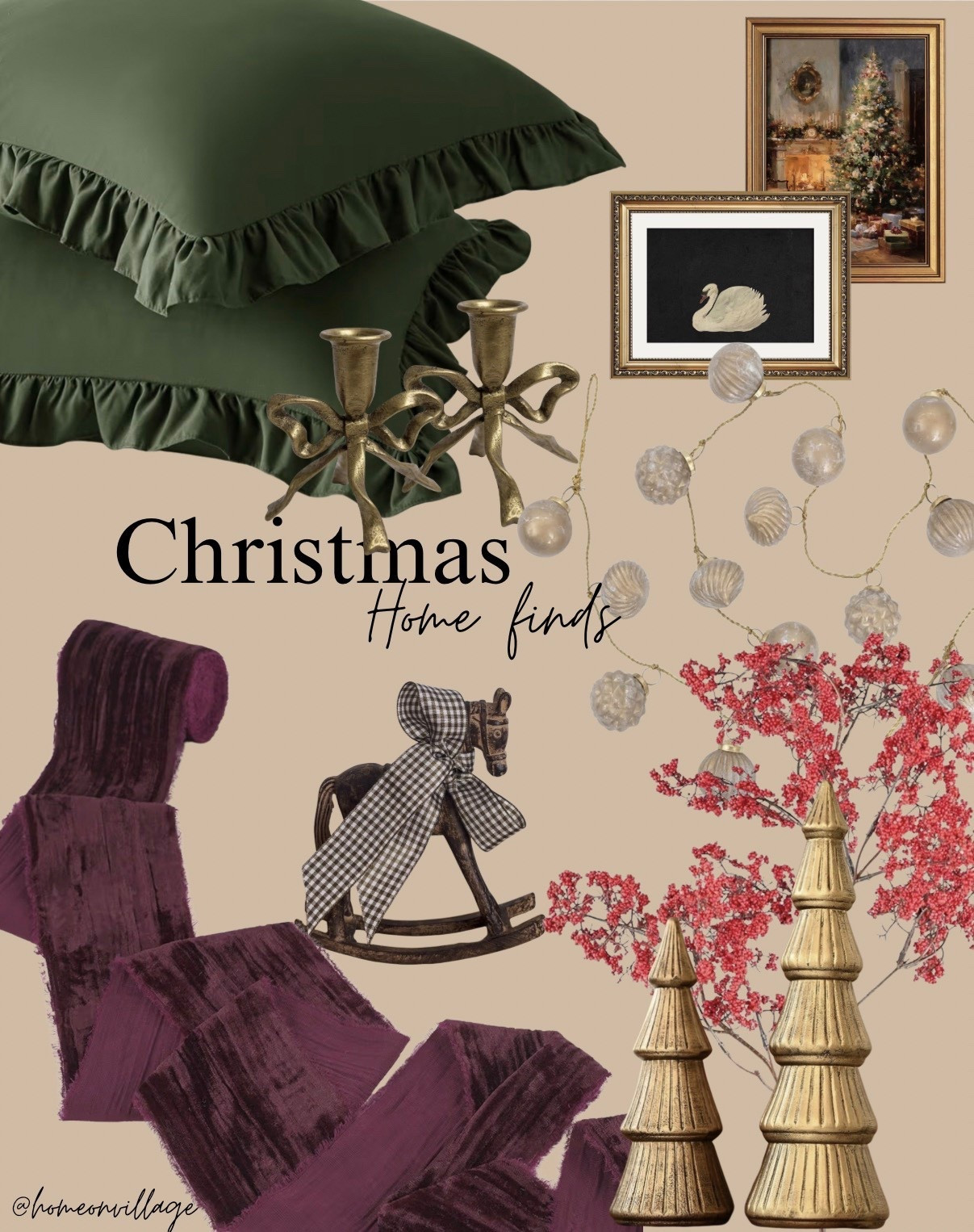 Timeless & cozy Christmas home decor 🎄

#LTKHoliday #LTKSeasonal #LTKHome