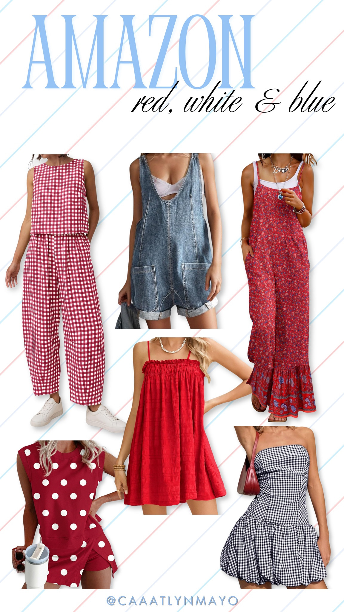 Amazon Americana Outfits! Perfect for Memorial Day & the 4th of July!! 🇺🇸

#LTKgrwm #LTKSeasonal #LTKootd
