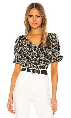 Tularosa Sahara Top in Yellow Rose Floral from Revolve.com | Revolve Clothing (Global)