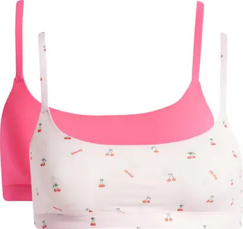 Fits Everybody Assorted 2-Pack Scoop Bralettes | Nordstrom