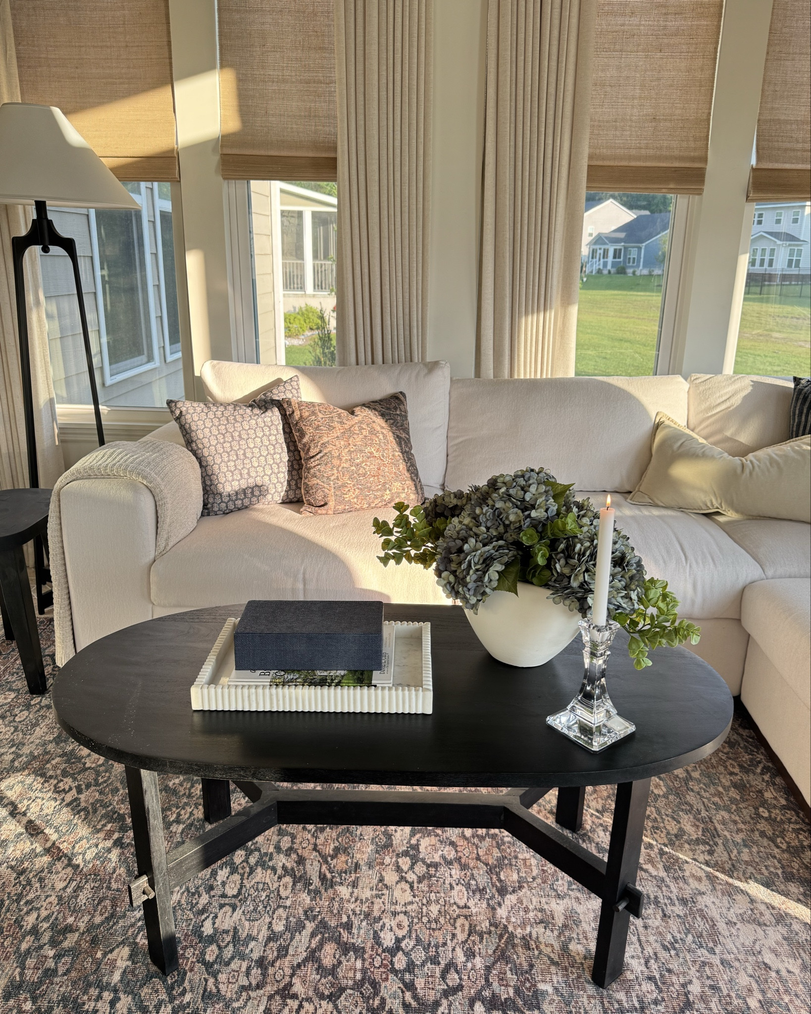 Some rooms just need the right finishing touch. These antique blue hydrangeas from @afloral brought exactly that to my sunporch ☀️ Soft, full, and somehow exactly what the space was missing.

ADThe stems are faux but they read completely real in person, which is honestly the whole point. No maintenance, no wilting, just a little something that makes the room feel intentional.

#afloral 
#homedecor 
#interiordesign 
#homestyling 
#luxuryliving

#LTKMothersDay #LTKHome