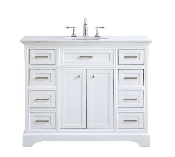 Warner 42" Single Sink Vanity | Pottery Barn (US)