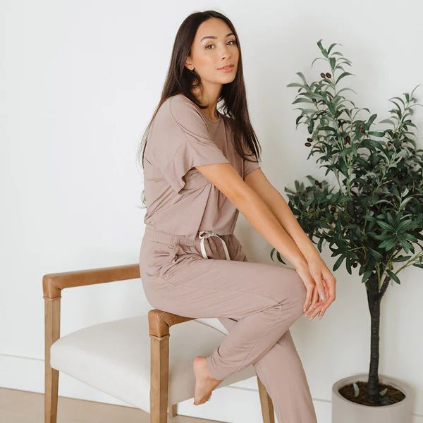 Serenity Jumpsuit, Mocha | Albion Fit