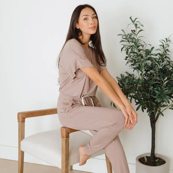 Serenity Jumpsuit, Mocha | Albion Fit