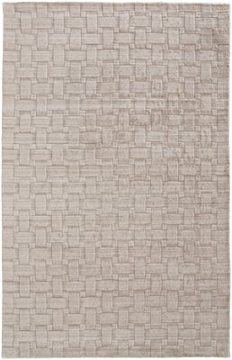 Redford RED8669F Tan Wool Handwoven Area Rug | Rugs Direct