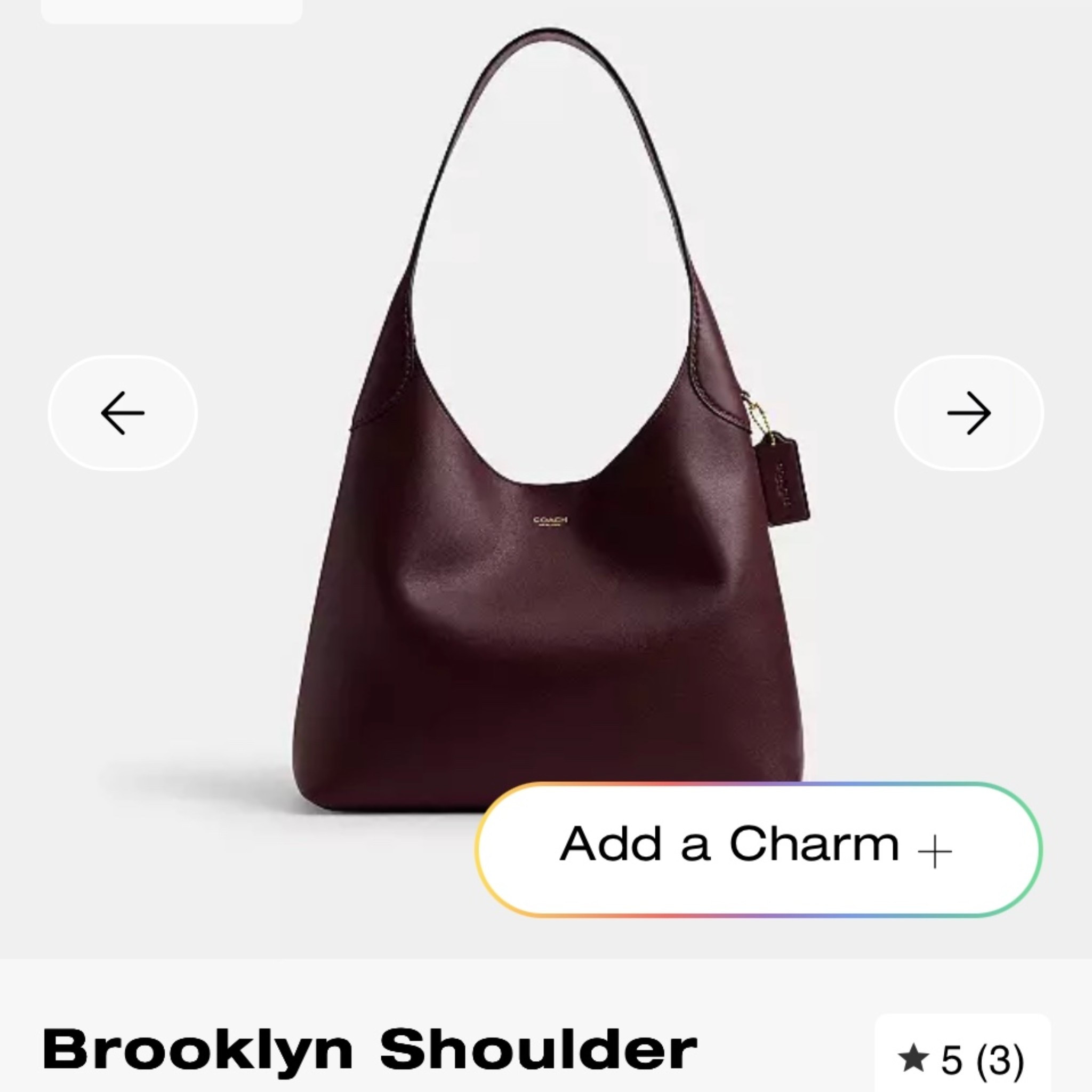 The Coach Brooklyn is the bag of the year. It’s affordable stylish and functional. 

#LTKStyleTip #LTKGiftGuide #LTKItBag