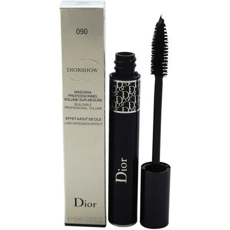 Diorshow Lash Extension Effect Volume Mascara - # 090 Pro Black by Christian Dior for Women, 0.33 oz | Walmart (US)