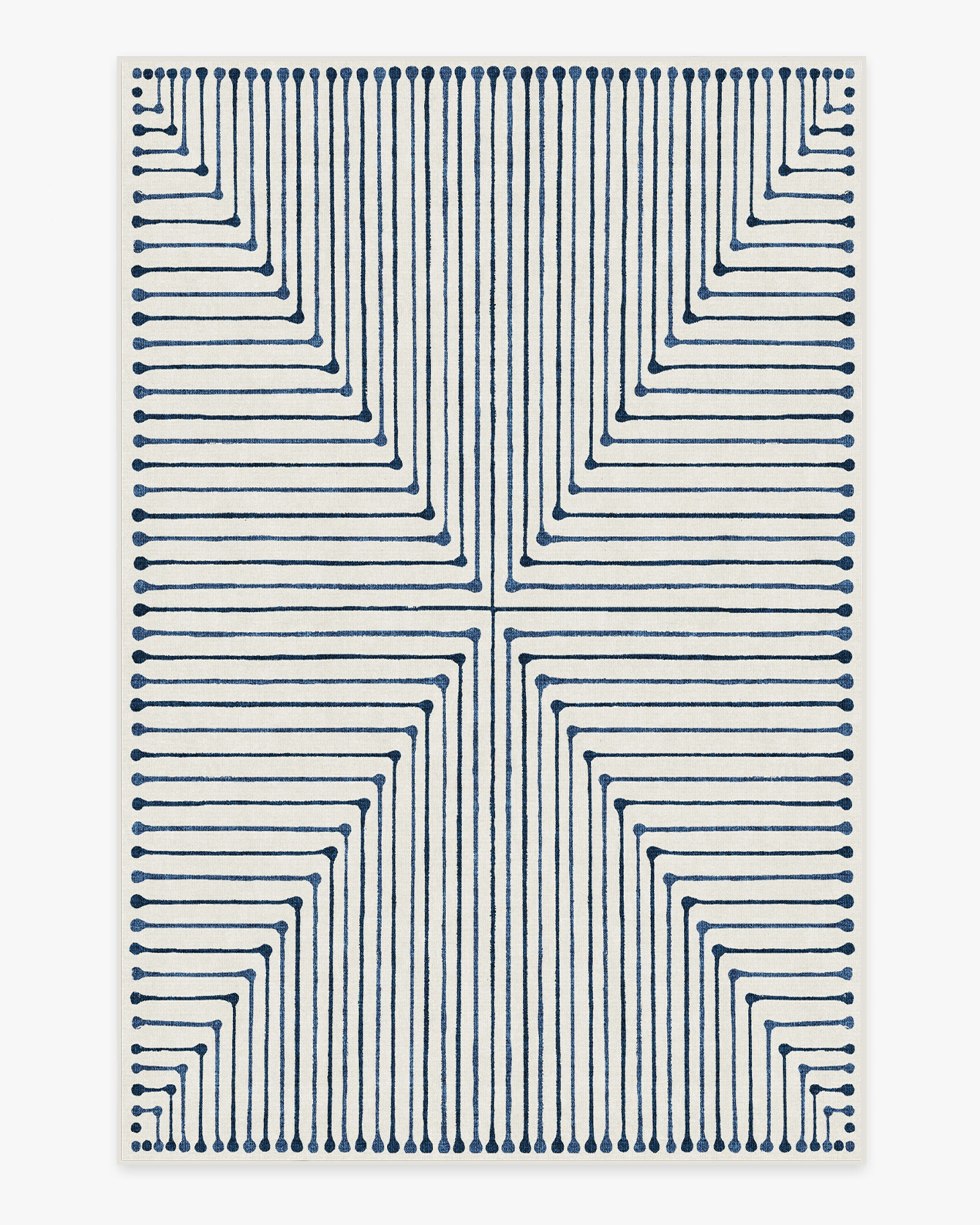 Jonathan Adler Inkdrop Black & Ivory Rug | Ruggable
