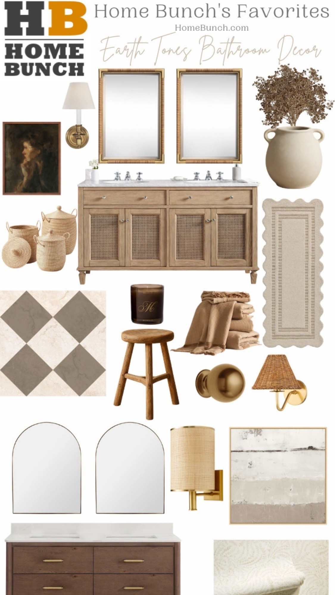 Earth-Tone Bathroom Collage

A curated collage of warm earth tones, creamy undertones, and natural textures brings the full bathroom story together. From vanities to tiles and tub details, this look layers calm, warmth, and organic-modern elegance.

✨ Shop the full collection below
✨ Follow my LTK shop for daily inspiration
✨ Full home tours + sources on HomeBunch, and daily interiors on Instagram

Interior Designer: AKB Design (@akbdesign)
Photography: @sylvieli

#EarthToneBathroom #WarmNeutralDecor #OrganicModern #BathroomInspiration #CozyHome

#LTKSaleAlert #LTKHome #LTKHoliday