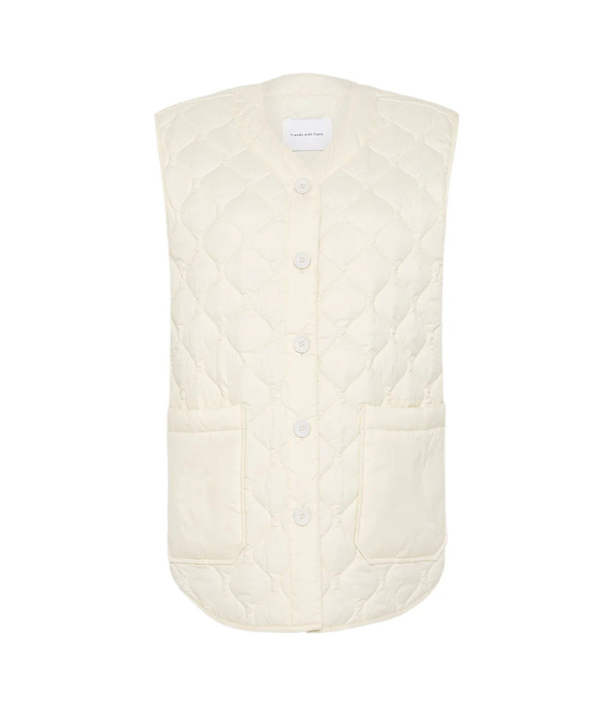 Fredric Quilted Vest in Butter | Mode Sportif