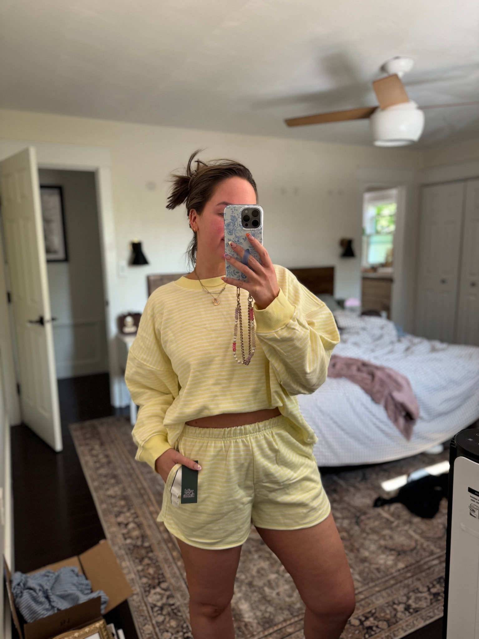 This $36 set is SO GOOD 💛 love the color!!! Grabbing the other color way, too!! 

Size XXL top, size L bottoms! 

#LTKFindsUnder50 #LTKSummerEdit