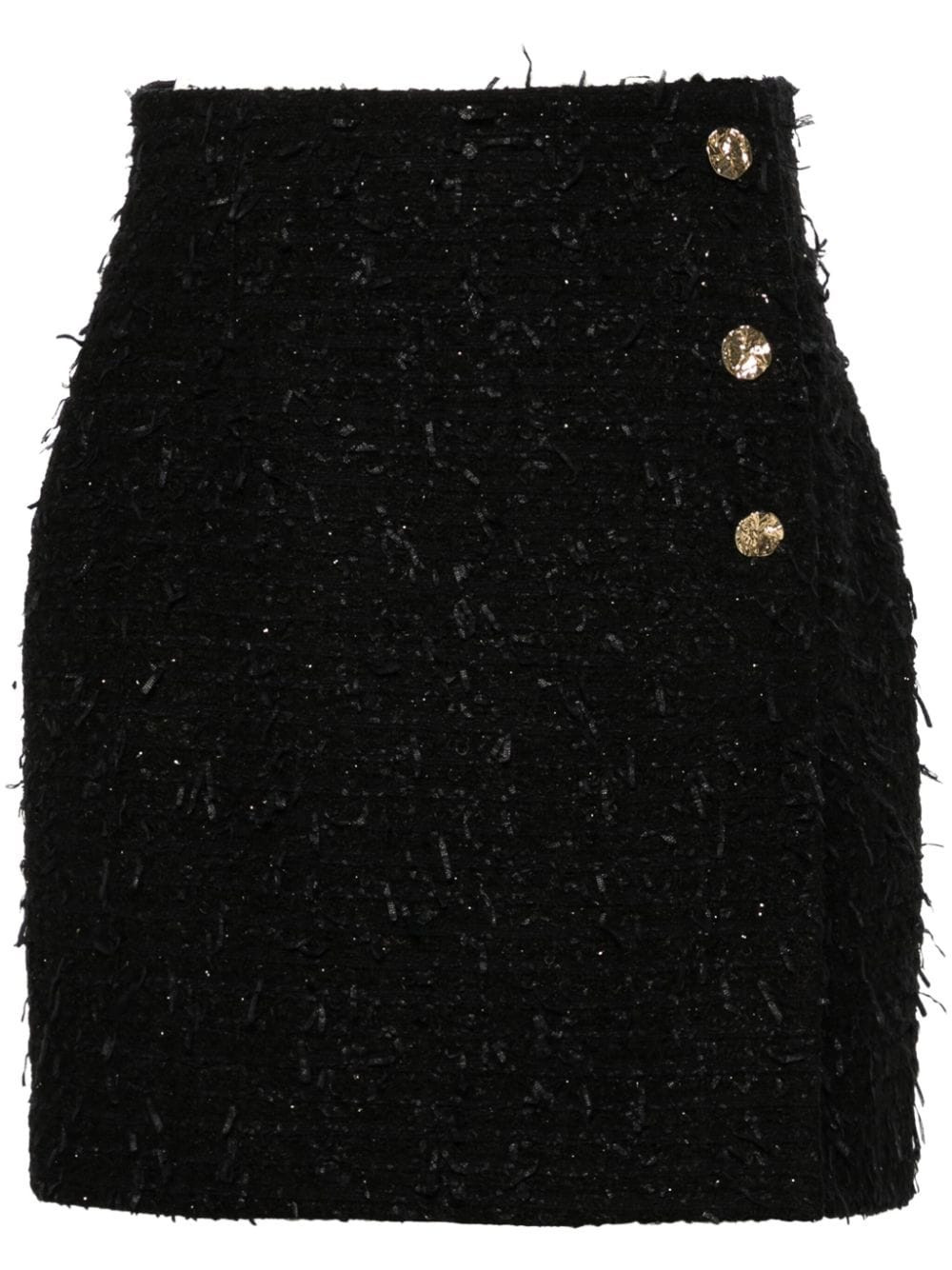 Nina Ricci tweed mini skirt - Black | Farfetch Global