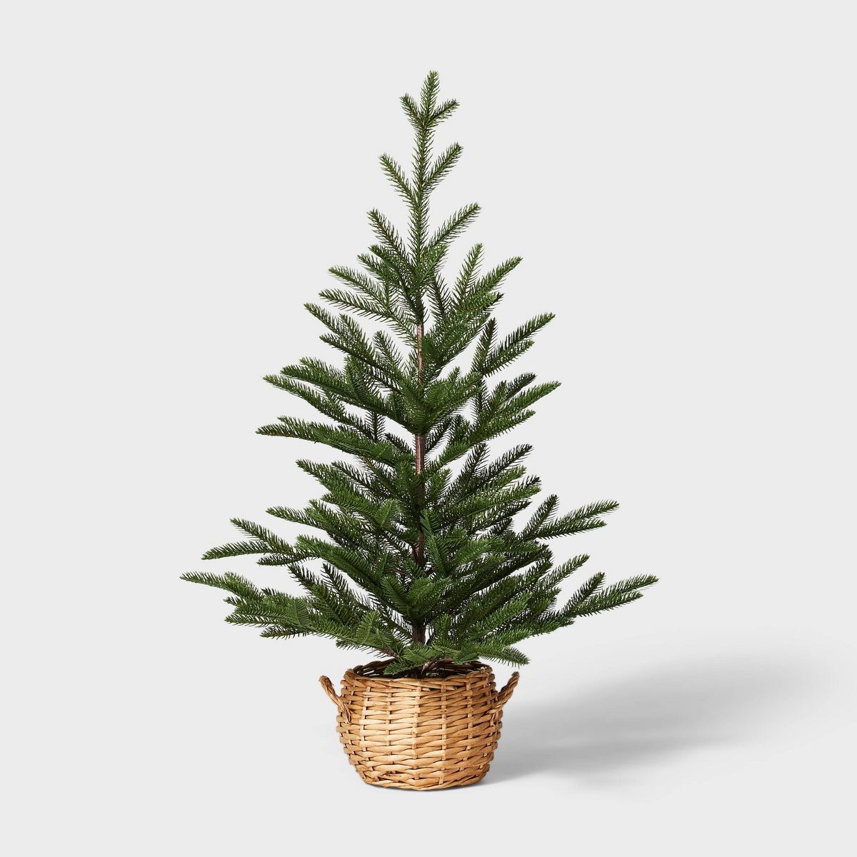 Medium Christmas Tree in Basket - Threshold™ designed with Studio McGee | Target