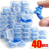 25/1Pair Ear Plugs Sleeping Noise Cancelling Reusable Silicone Sound Block Earplugs Summer Waterproof Swimming Ear Plug With Box | AliExpress (US)