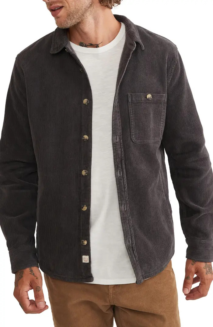 Max Broken-In Corduroy Overshirt | Nordstrom