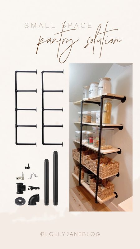 Organize even the smallest spaces with this 5 tier pipe shelf 🖤

Amazon finds | Amazon storefront | kitchen finds | pantry organization | pantry must haves | DIY shelf kit | modern shelves | amazon pantry | organization | kitchen must haves | Amazon home | Amazon kitchen | Amazon decor | #founditonamazon | lollyjane

#LTKunder100 #LTKhome #LTKstyletip