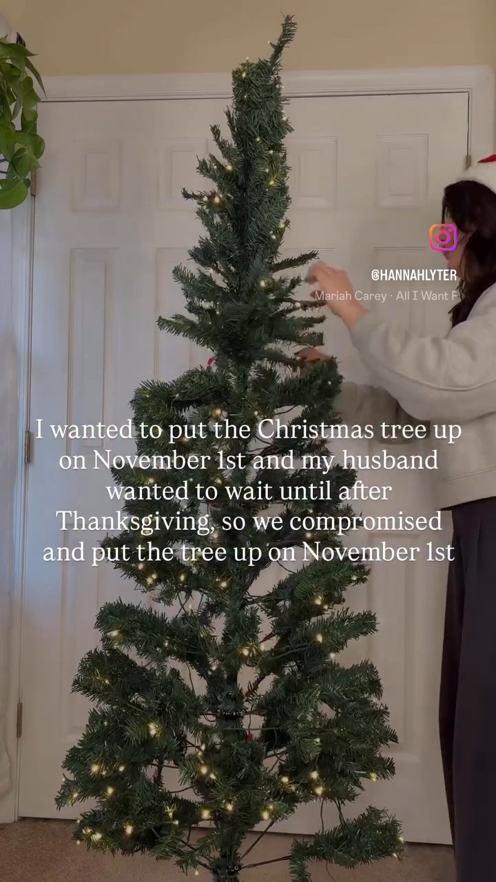 I’m so ready for the holiday season!! This pre-lit slim tree is the perfect size for my office 🎄

#LTKHoliday #LTKSeasonal #LTKGiftGuide