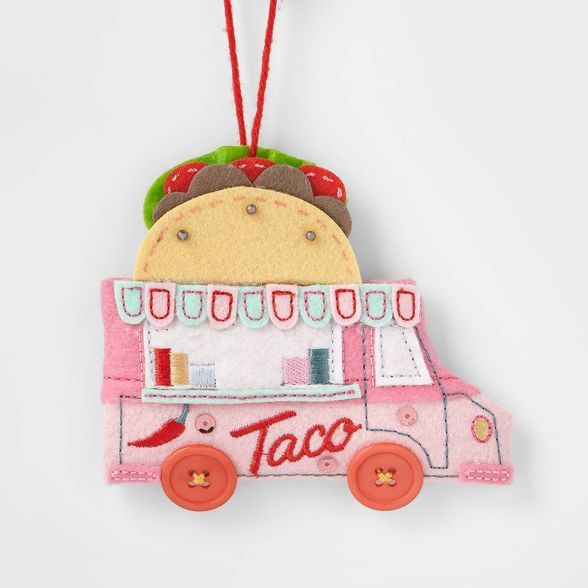 Taco Food Truck Christmas Tree Ornament - Wondershop&#8482; | Target