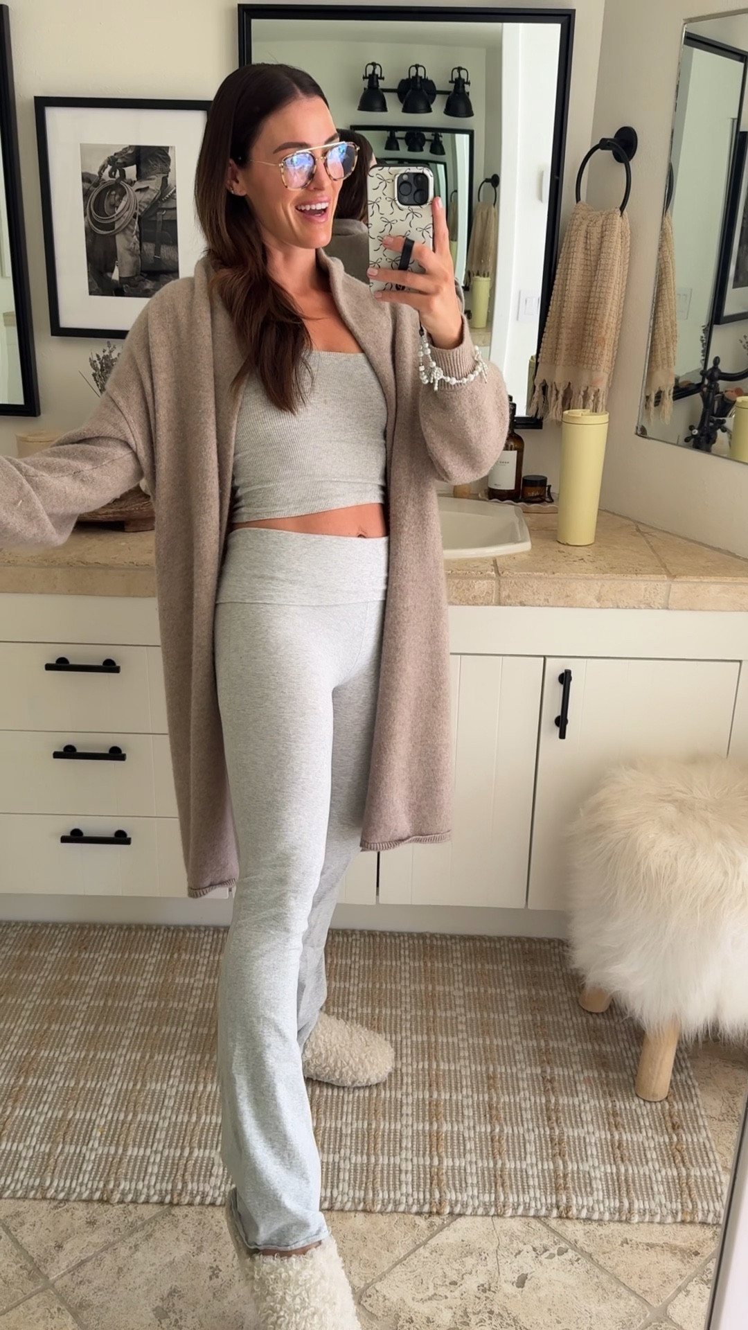 New cotton loungewear - wearing small bottoms and medium top

Pajamas
Skims 

#LTKselfcare #LTKootd