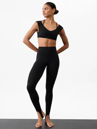 Transcend High Rise Stirrup Legging | Athleta Canada