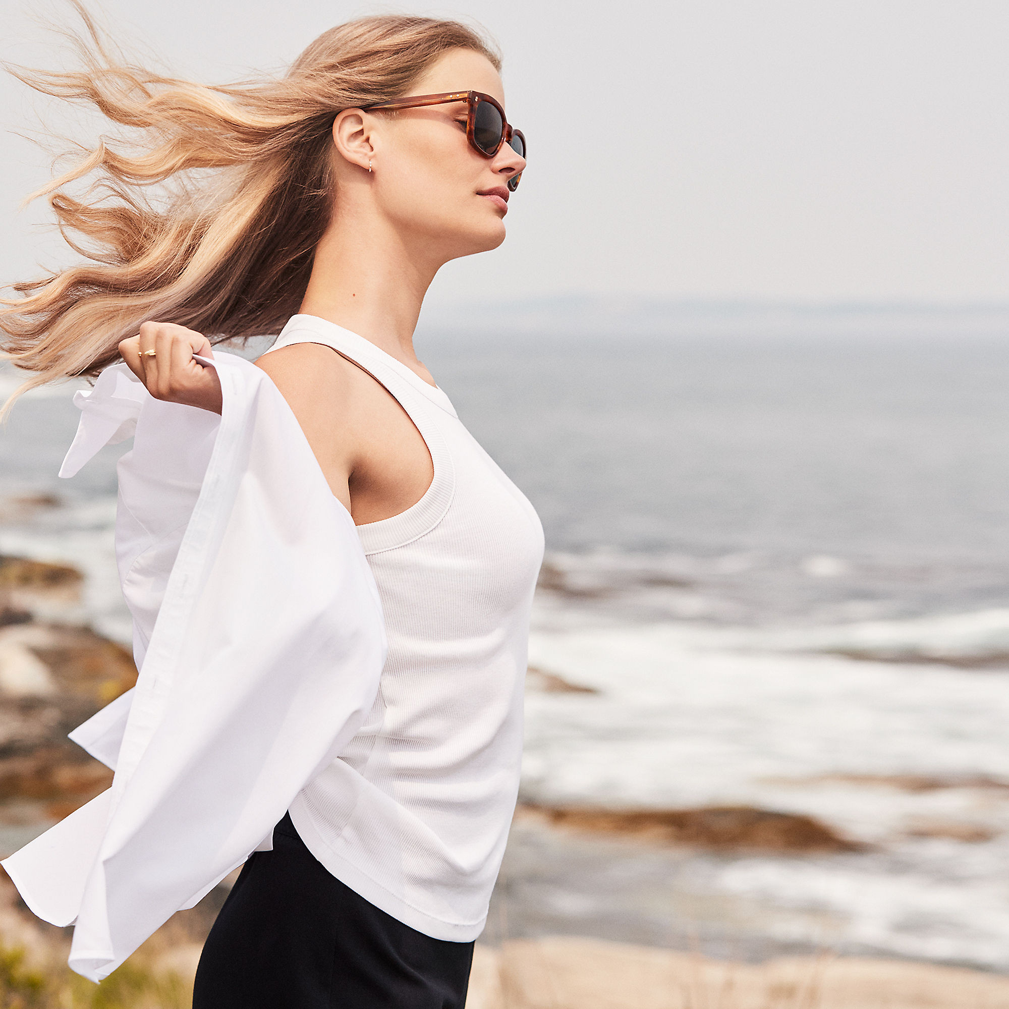 Women's Rib Tank Top | Lands' End (US)