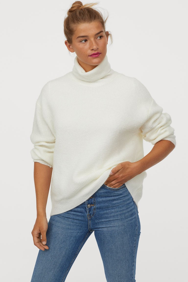 Knit Turtleneck Sweater | H&M (US + CA)