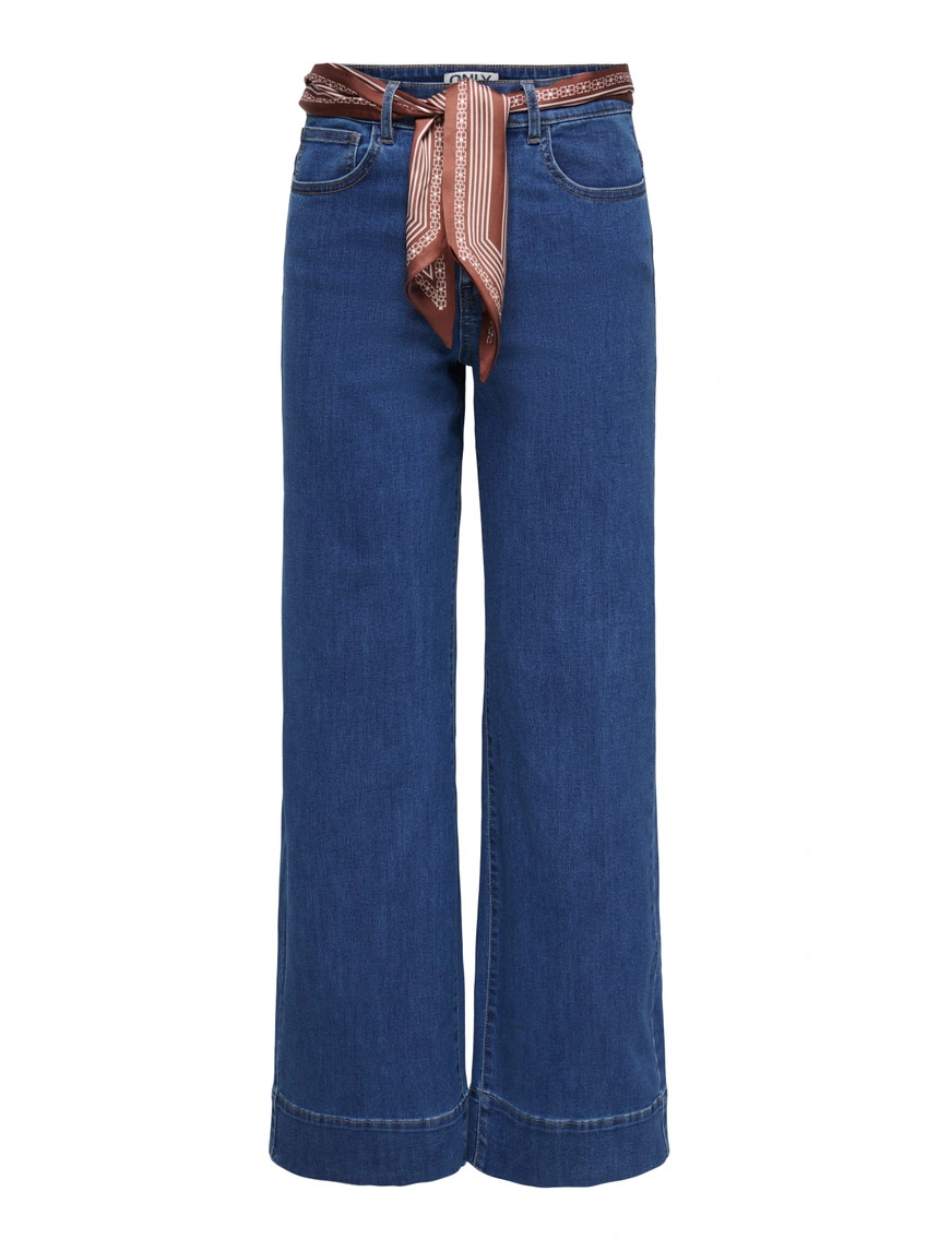 ONLMADISON Hohe Taille Weiter Beinschnitt Jeans | ONLY® | Only.com